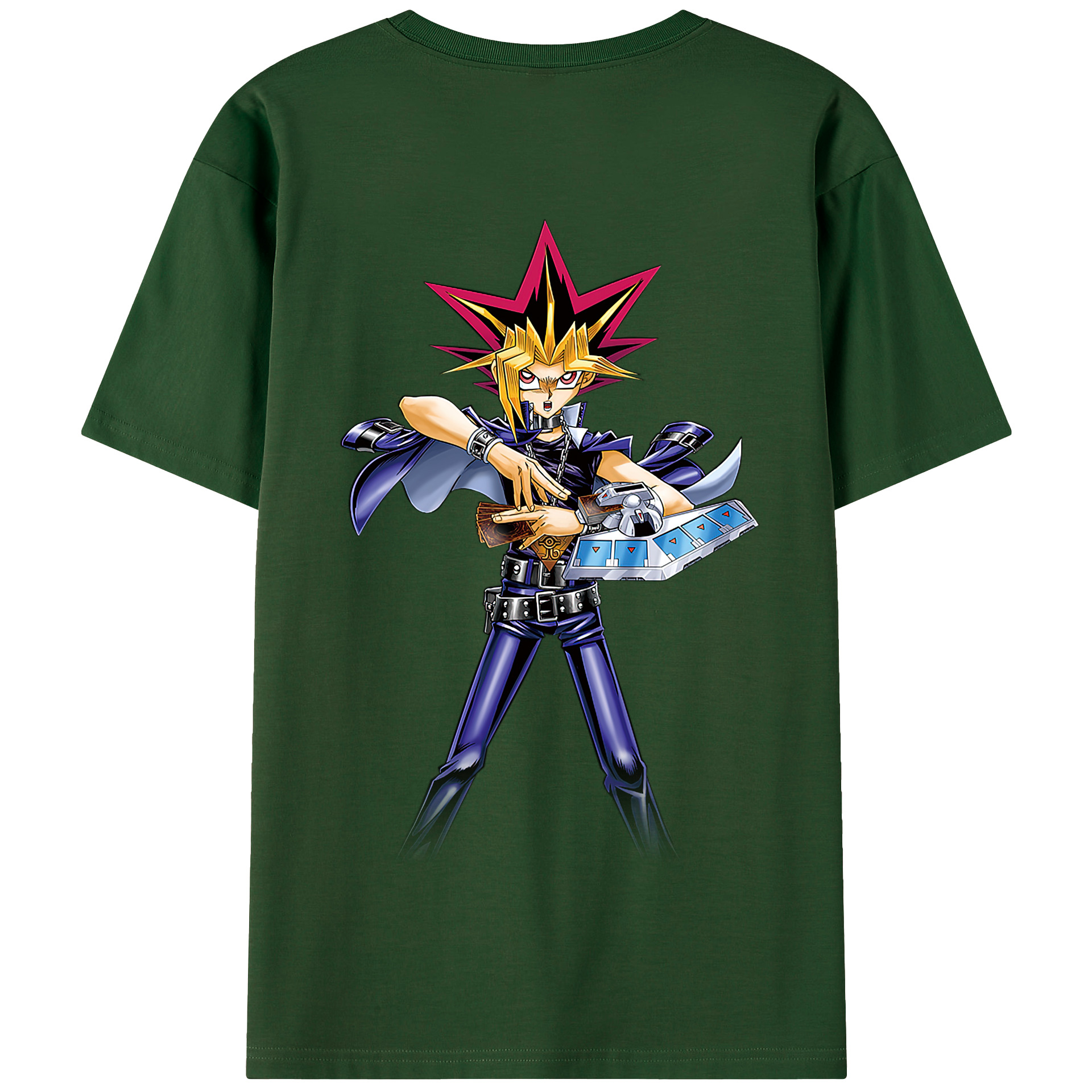 遊☆戯☆王 Yu-Gi-Oh! 綿100％半袖Tシャツ（背面プリント）
